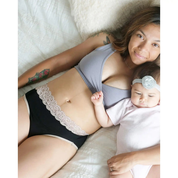 High waisted postpartum recovery underwear